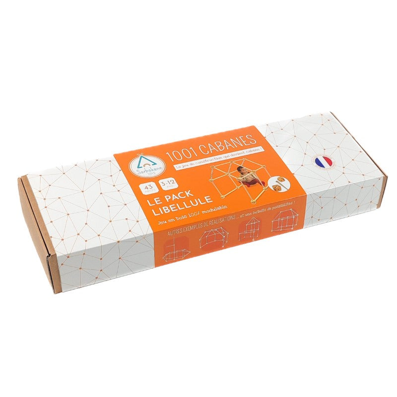 Sarbakane 1001 CABANES 'Libelle' - Pack mit 43 Teilen