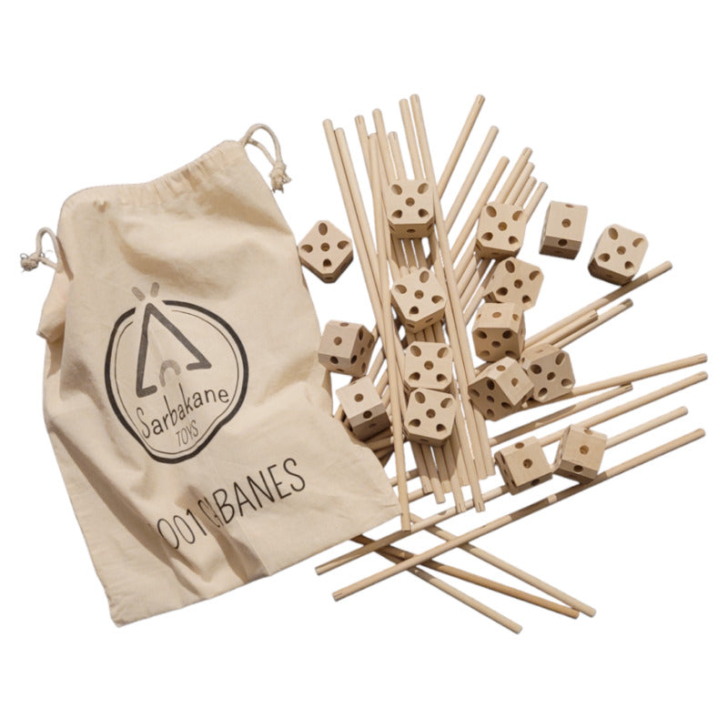 Sarbakane 1001 CABANES 'Libelle' - Pack mit 43 Teilen