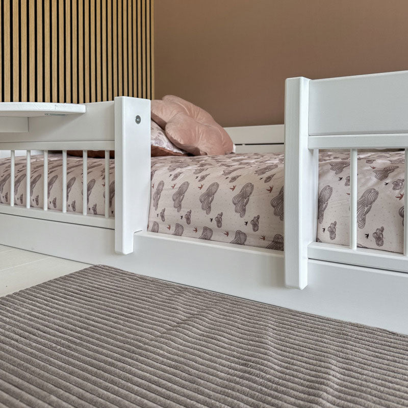 LIFETIME Montessori Bett 120x200cm in weiß