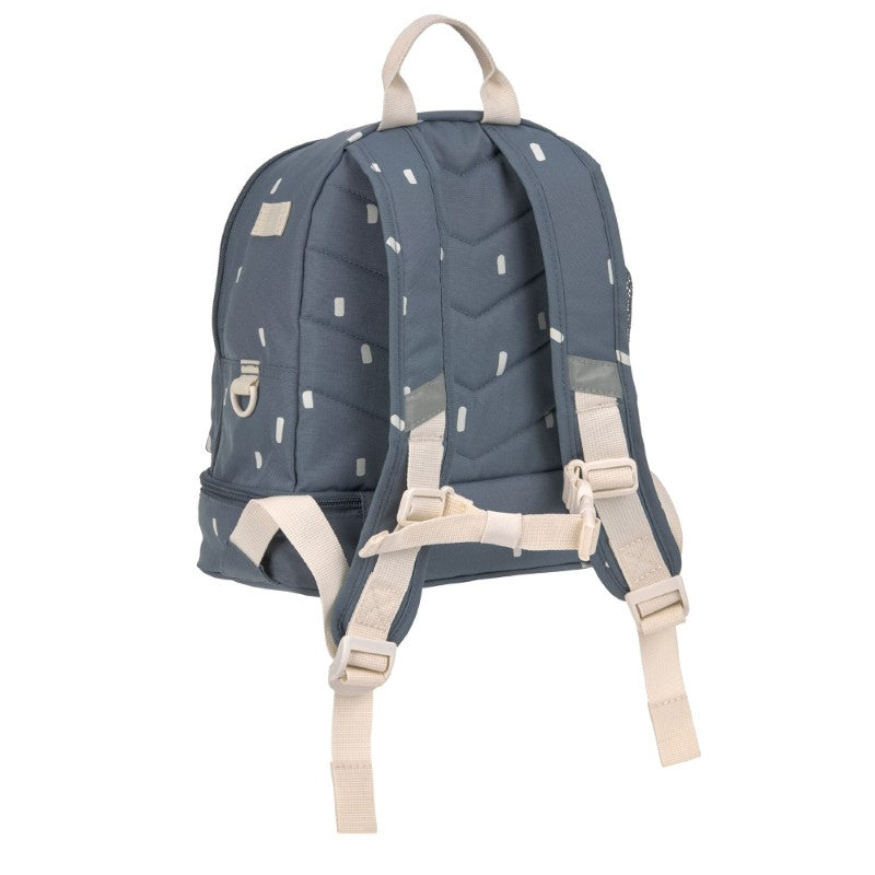 Lässig kleiner Rucksack 'Happy Prints' in blau