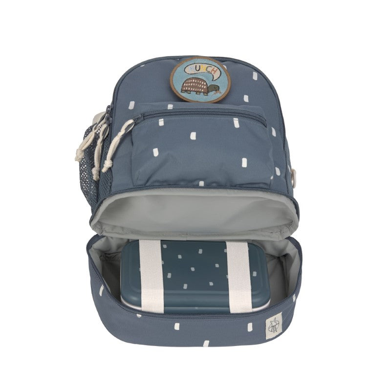 Lässig kleiner Rucksack 'Happy Prints' in blau