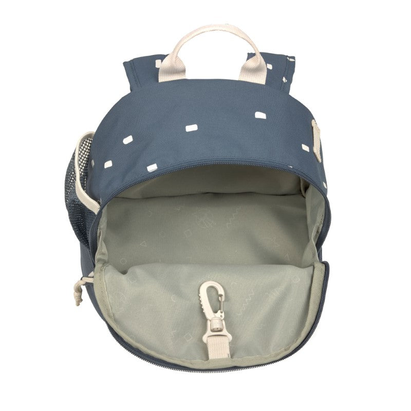 Lässig kleiner Rucksack 'Happy Prints' in blau
