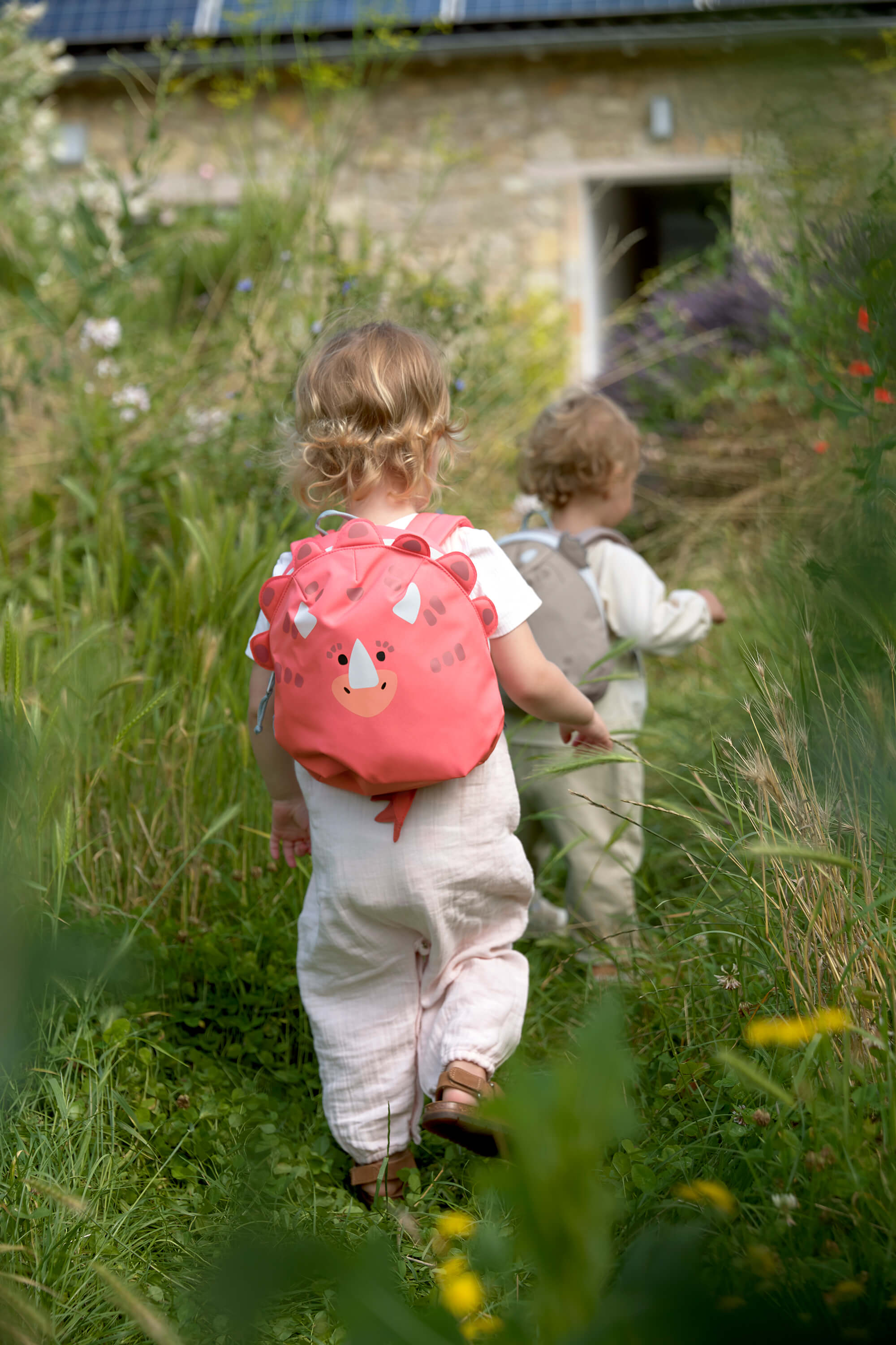 Lässig Kindergartenrucksack Tiny Dino Rose