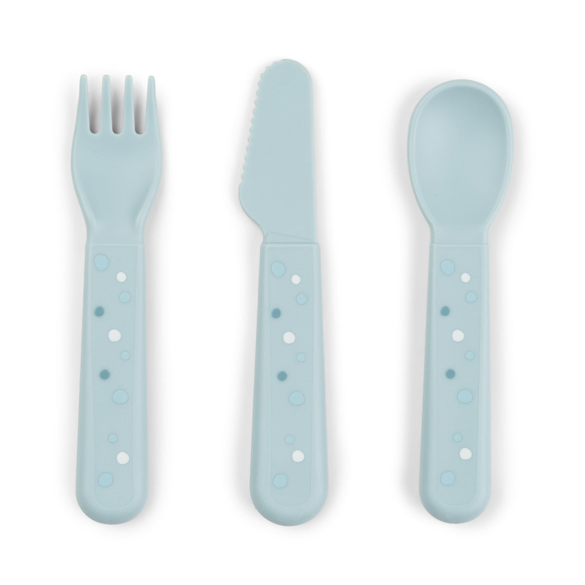 Done by Deer 'Foodie' Kinderbesteck-Set Elphee in blau