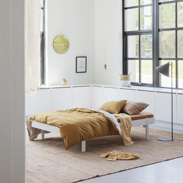 Oliver Furniture Kaltschaummatratze 120x200cm mit runden Ecken für den Wood Lounger