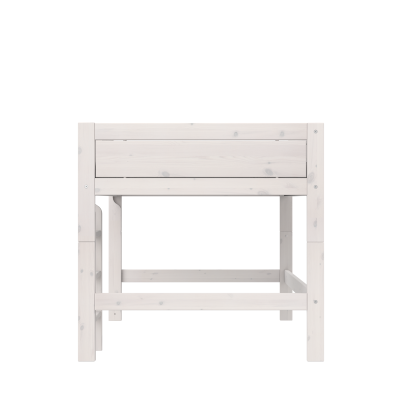 LIFETIME Original Halbhohes Bett in 120x200cm in weiß oder white wash
