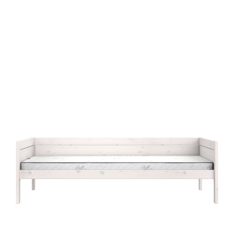 LIFETIME Original Bettbank in 120x200cm in weiß oder white wash