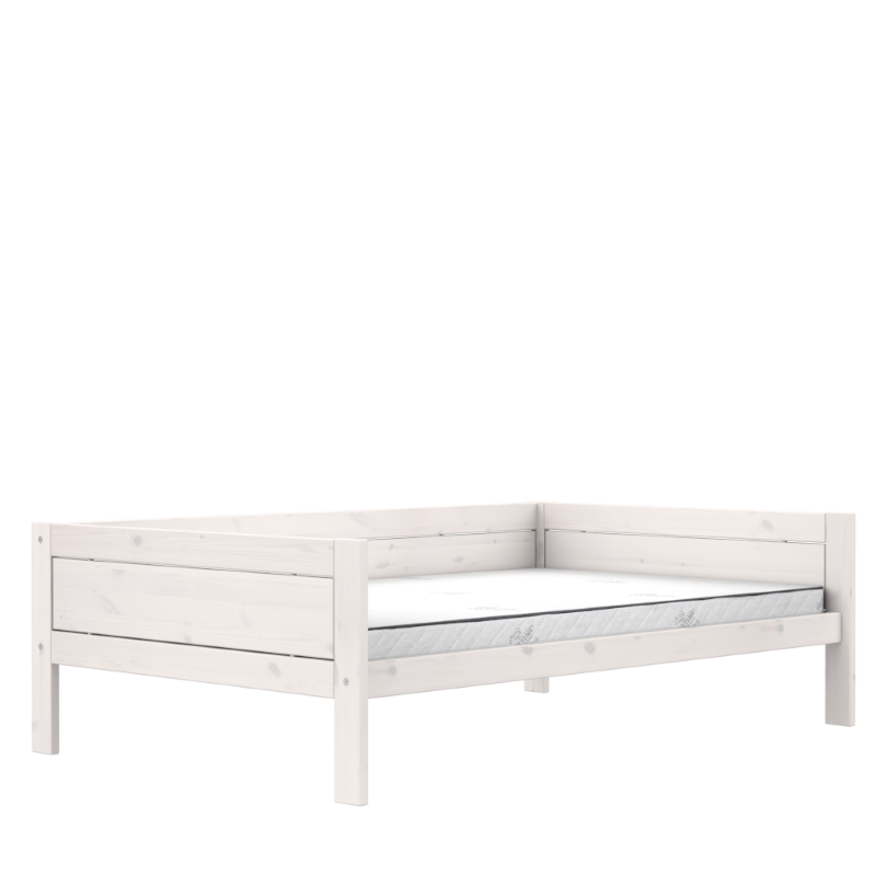 LIFETIME Original Bettbank in 120x200cm in weiß oder white wash