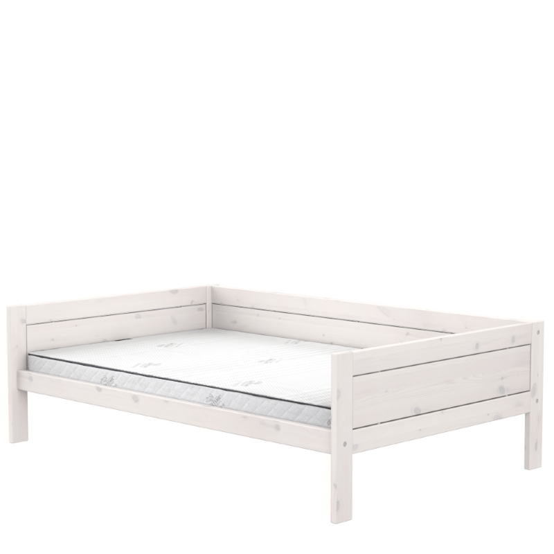 LIFETIME Original Bettbank in 120x200cm in weiß oder white wash