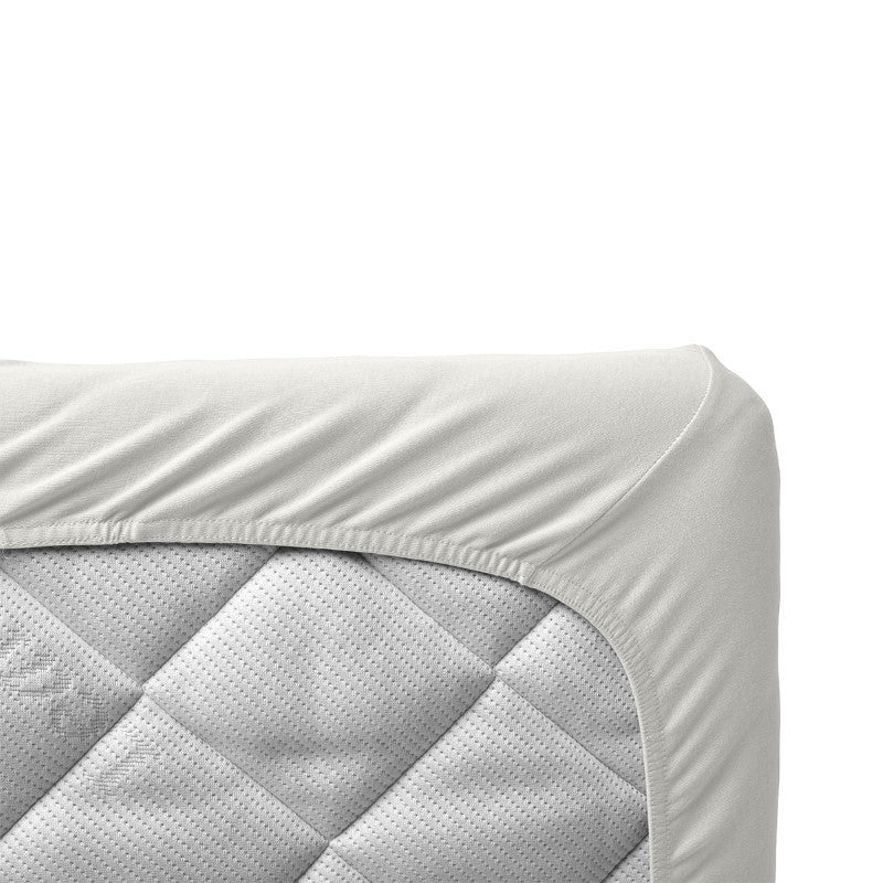 Leander 2er-Set Laken Organic in Snow in 60x120cm
