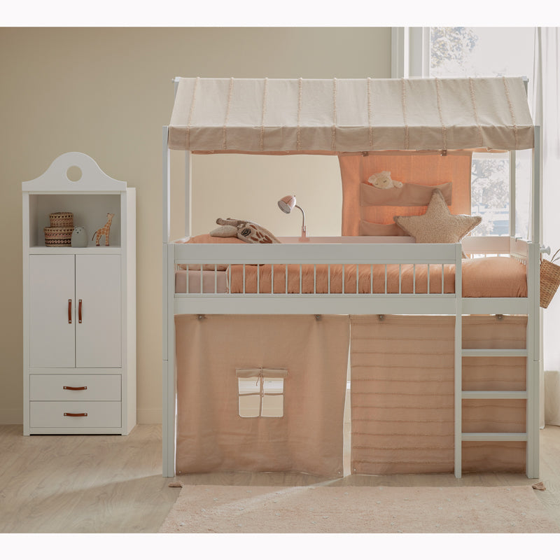 Hier abgebildet mit Stoffdach 'Essence' in peach