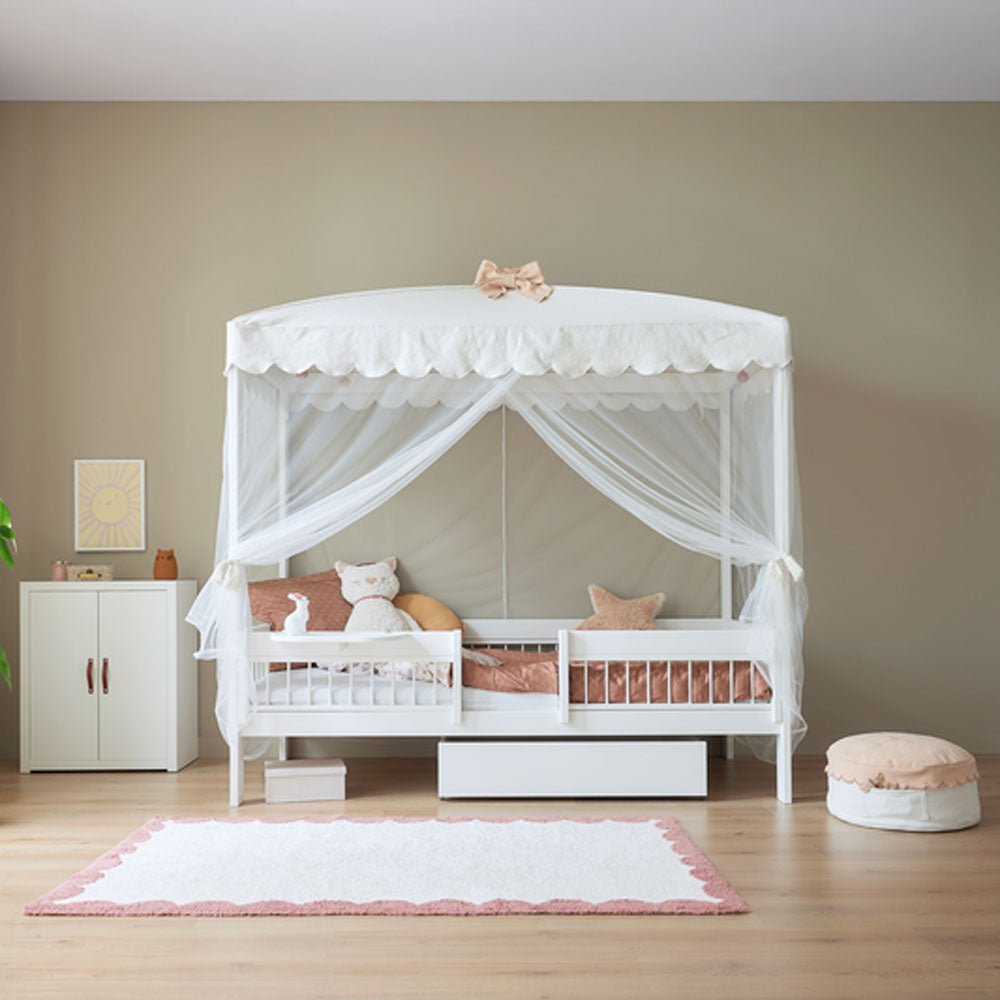 LIFETIME Himmel für Himmelbett 90x200cm 'Cat & Bow'