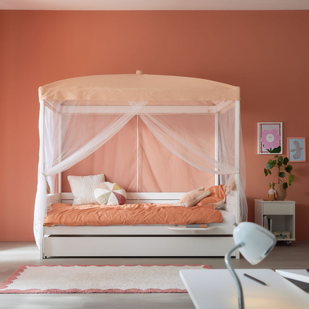 LIFETIME Himmel für Himmelbett 120x200cm Sweet Pink