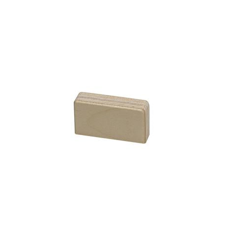 LIFETIME Holzgriff Square birke
