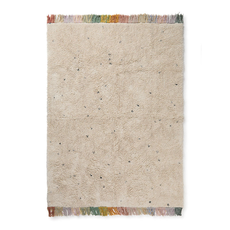 Lorena Canals waschbarer Teppich 'Stardust' in natural 120x160cm