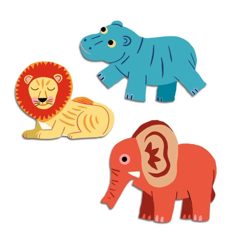 Djeco Sticker Safaritiere