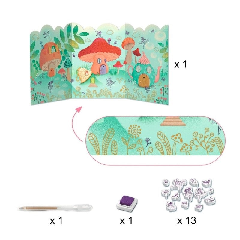 Djeco Multi-Activity Kit Feen Box
