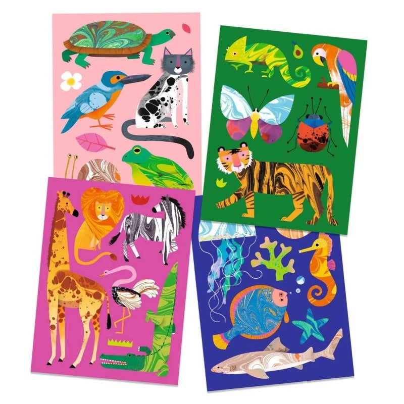 Djeco Workshop 'Marmorpapier'