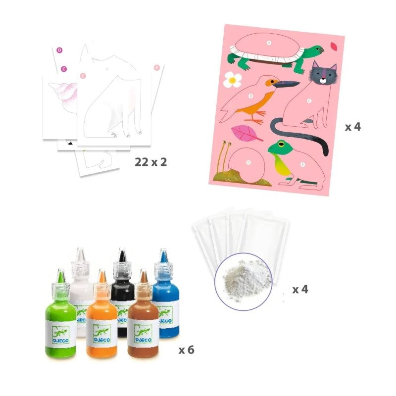 Djeco Workshop 'Marmorpapier'