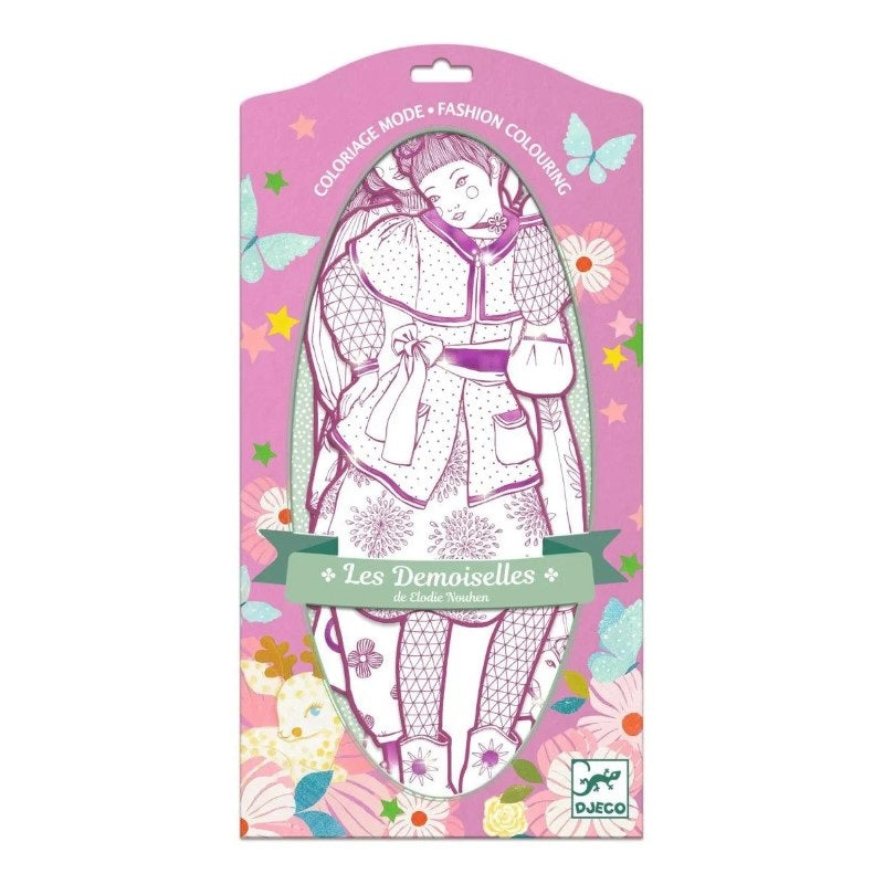 Djeco Ausmalbilder 'Demoiselles Rosemary'