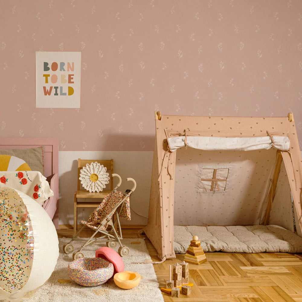 Dekornik Tapete Zweige pink 50x280cm