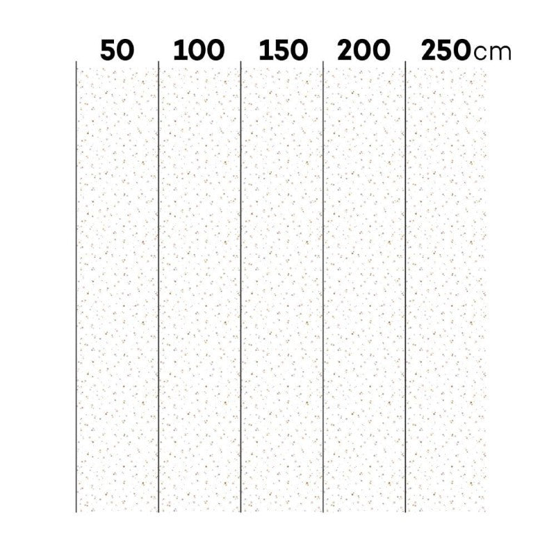 Dekornik Tapete 'Simple dots minimini' in Zimt, Puder und pink 50x280cm