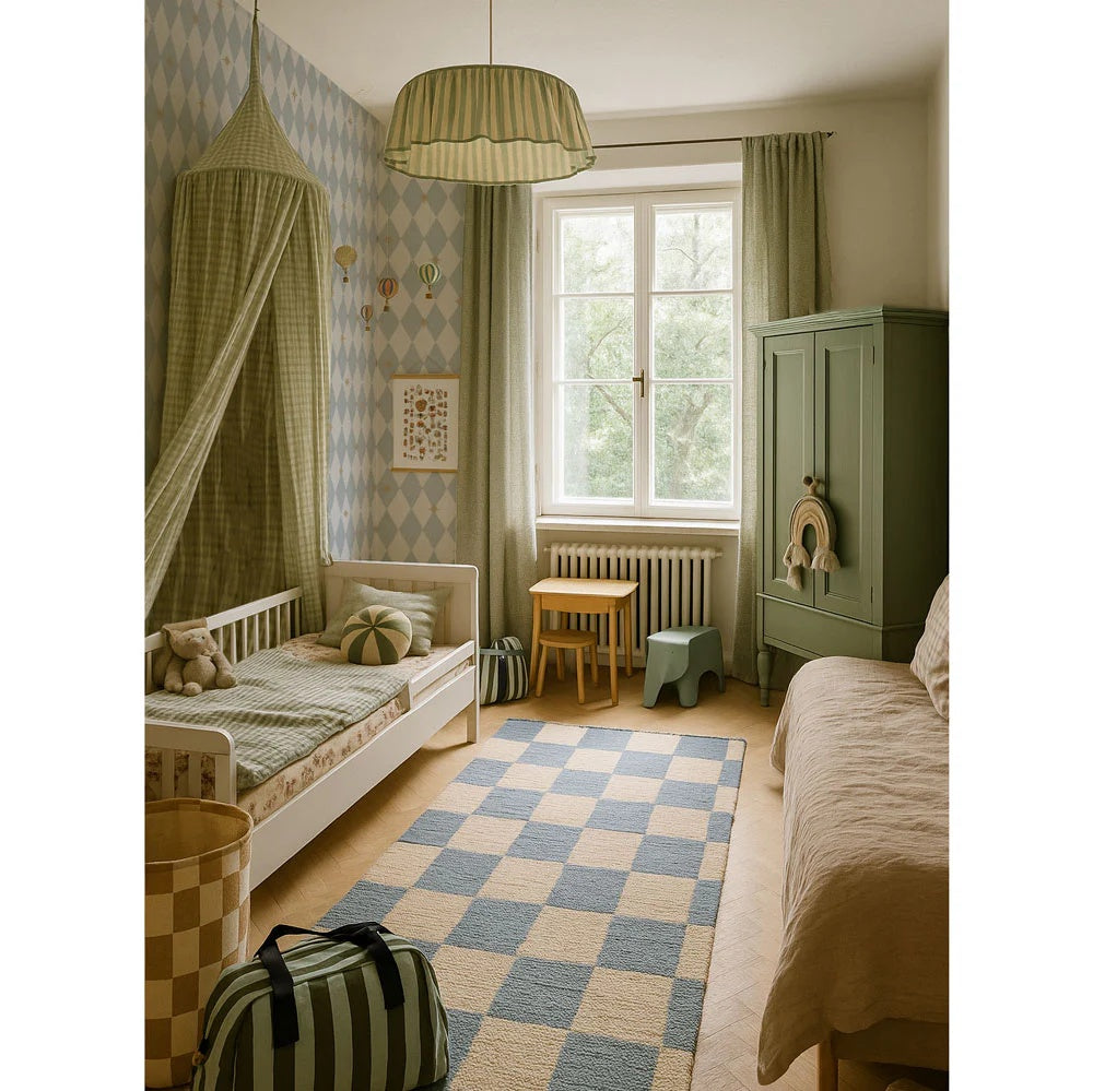 Dekornik Tapete 'French Diamonds' mit Sternen 50x280cm