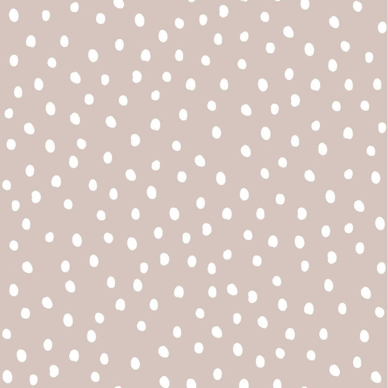 Dekornik Tapete Punkte in puderpink 50x280cm