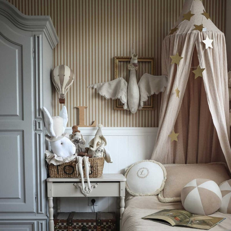 Dekornik Tapete Streifen beige braun 50x280cm