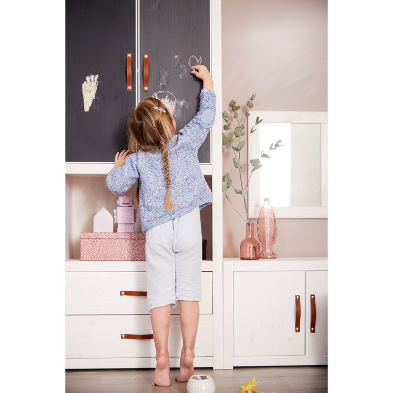 LIFETIME Regalsystem - Regal 1 Fach in weiß oder white wash