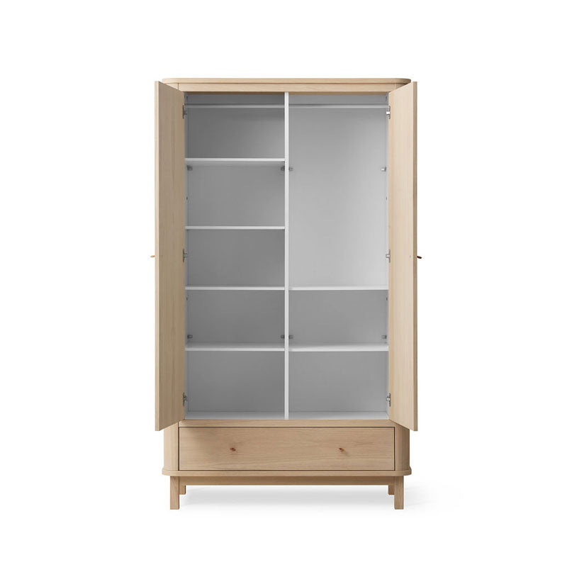 Oliver Furniture Wood Kleiderschrank 2-türig in eiche