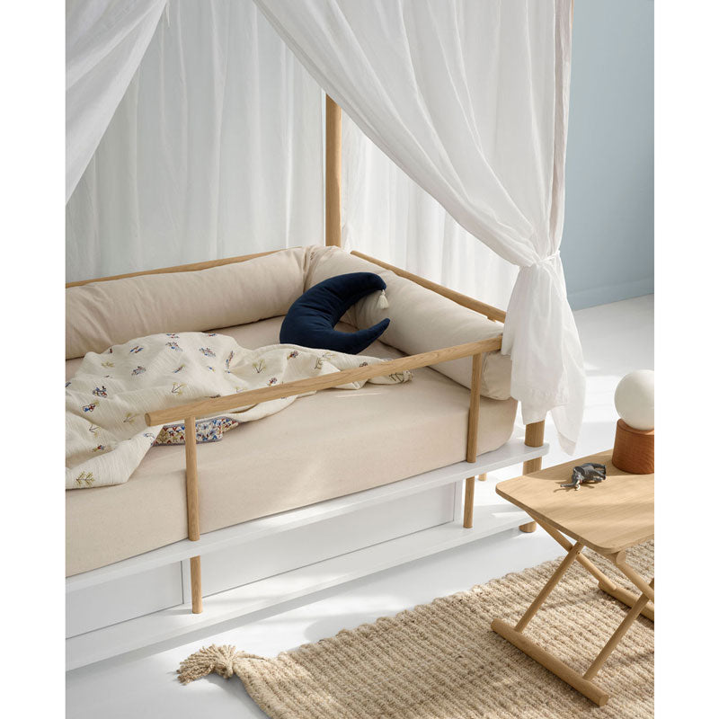 Oliver Furniture Camp Collection Himmelbett 90x180cm weiß/eiche