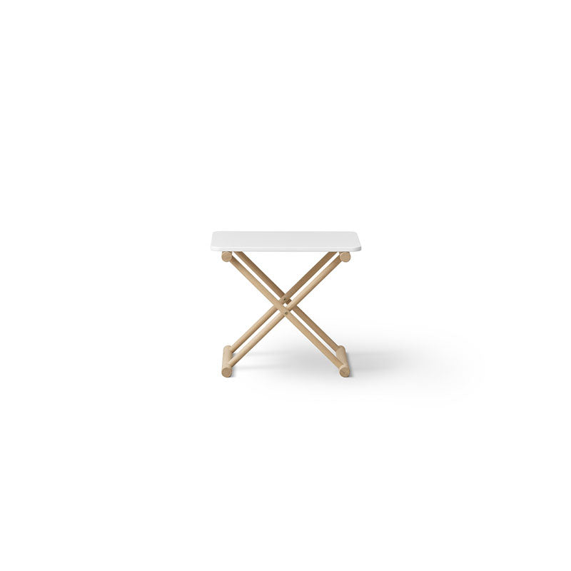 Oliver Furniture Camp Collection Nachttisch niedrig weiß/eiche