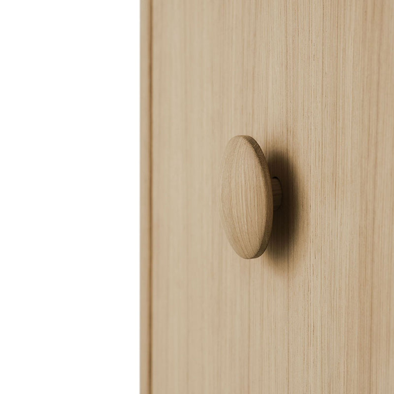 Oliver Furniture Wood Kleiderschrank 3-türig in Eiche
