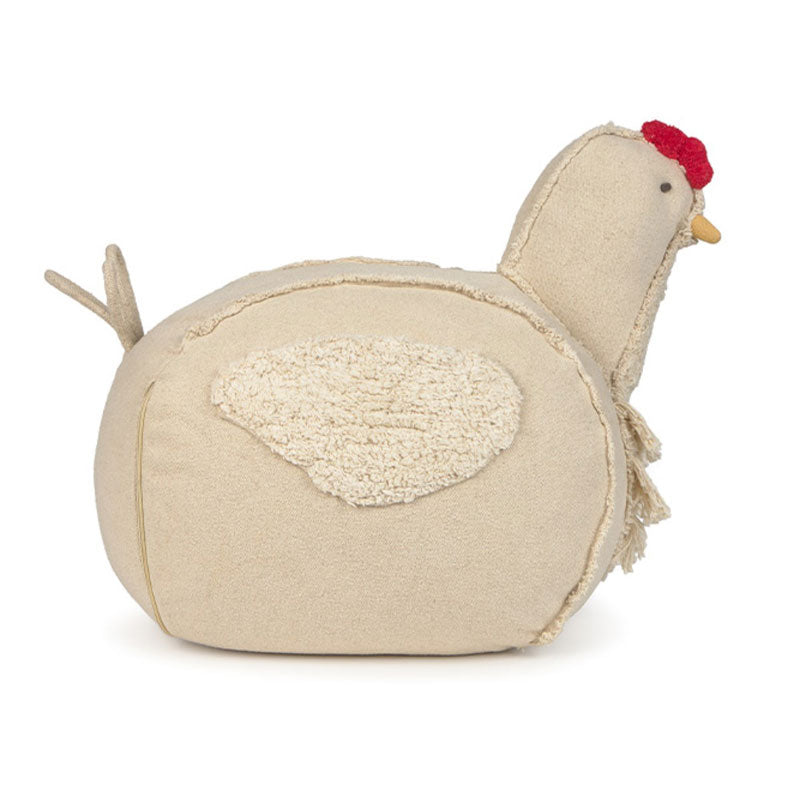 Lorena Canals Pouf "Chicken" 60x40x44 cm