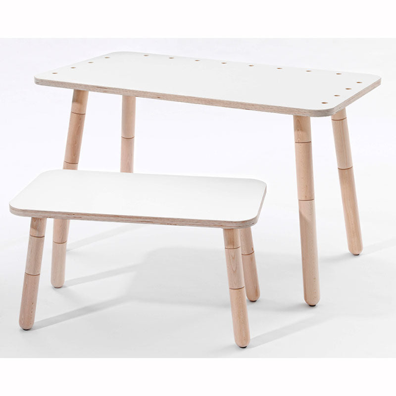 Pure Position Sitzbank für den Growing Table 42x80cm in weiß