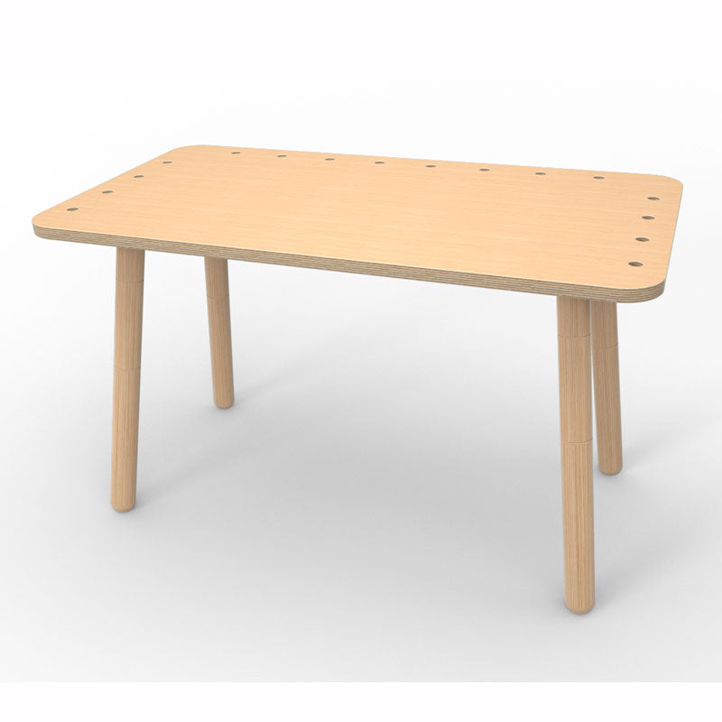 Pure Position Growing Table 65x120cm – der Kindertisch, der mitwächst in natur