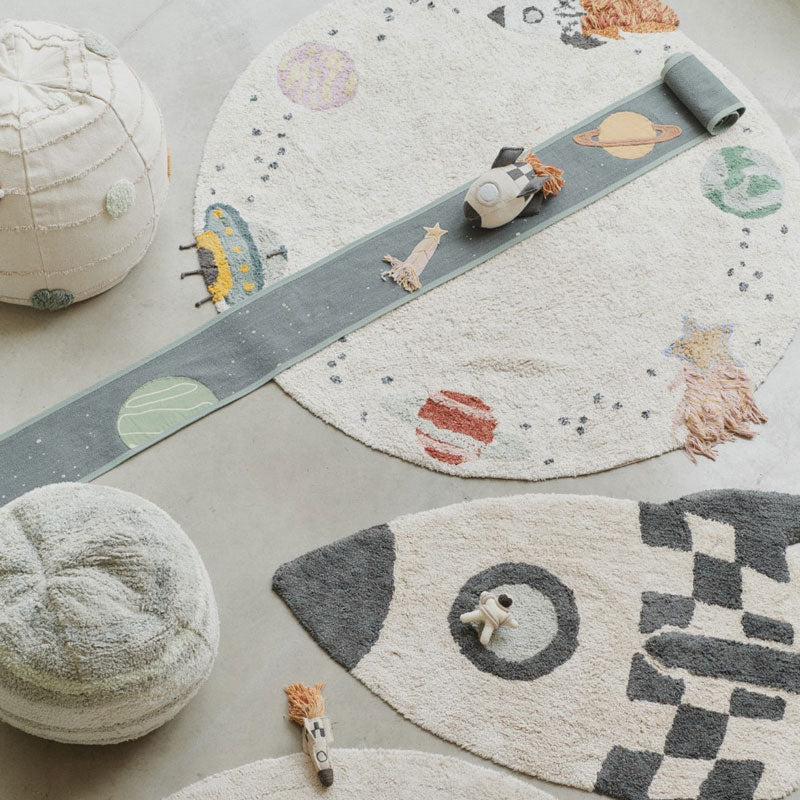Lorena Canals waschbarer Teppich 'Interstellar Journey' Ø140cm