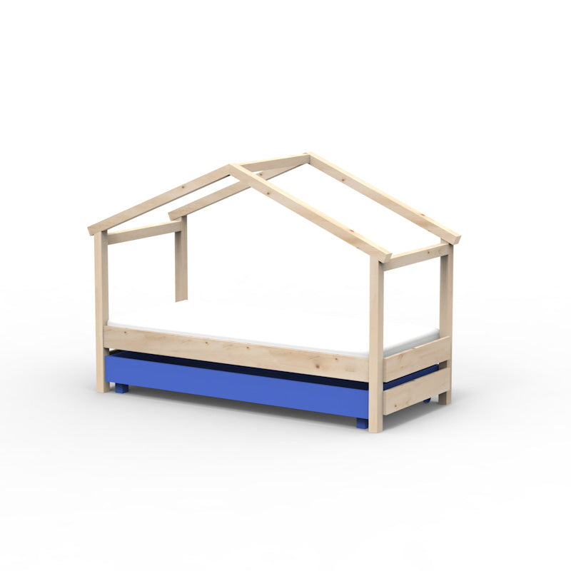 Mathy by Bols 'Star Light Single Model 1' Montessori Einzelbett 90x200cm mit Bettschublade - in 26 Farben erhältlich