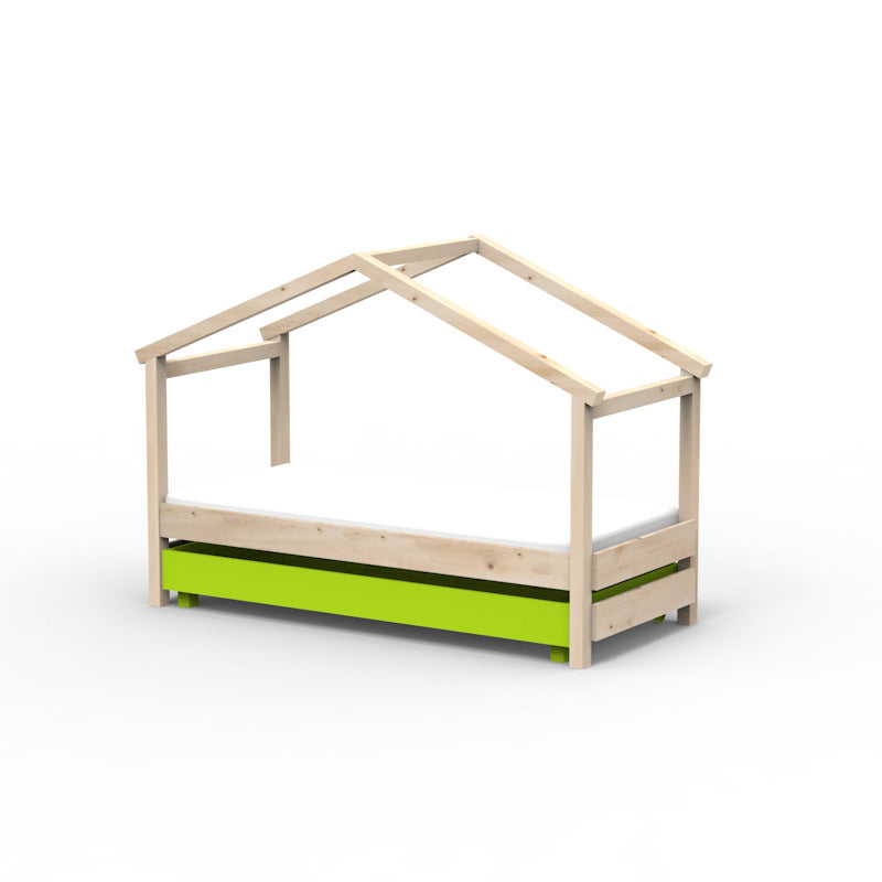Mathy by Bols 'Star Light Single Model 1' Montessori Einzelbett 90x200cm mit Bettschublade - in 26 Farben erhältlich