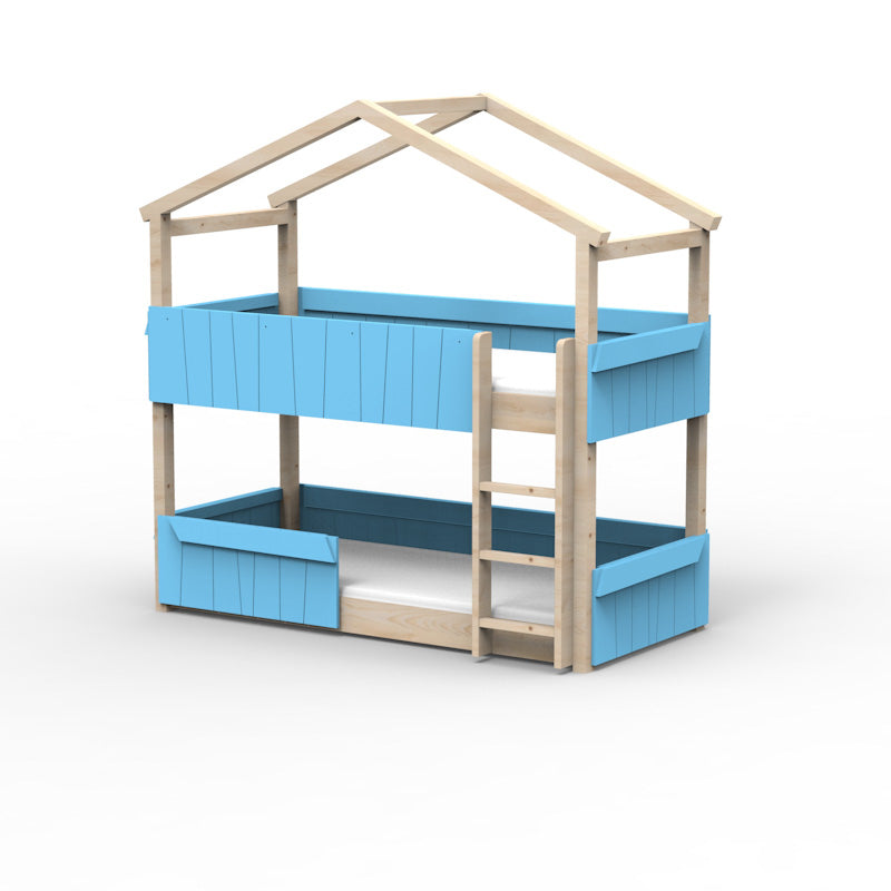 Mathy by Bols 'Star Light Bunkbed Model 2' Montessori Stockbett 90x200cm - in 26 Farben erhältlich