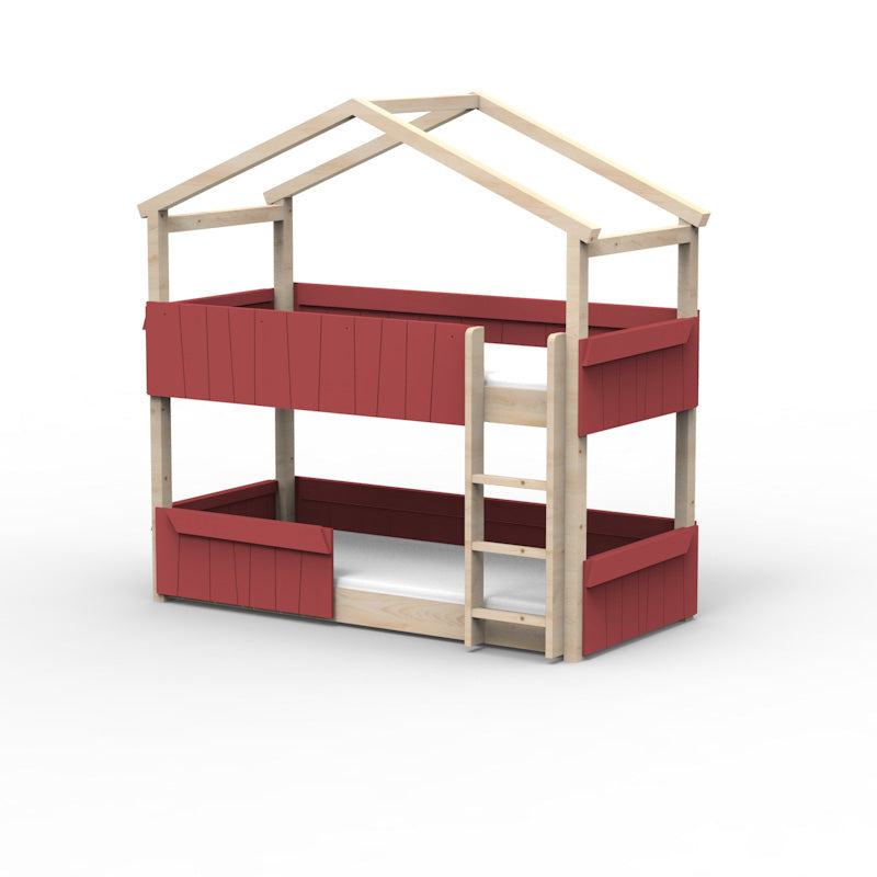 Mathy by Bols 'Star Light Bunkbed Model 2' Montessori Stockbett 90x200cm - in 26 Farben erhältlich