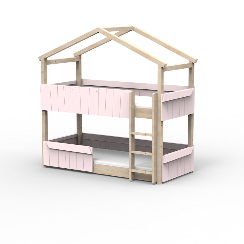 Mathy by Bols 'Star Light Bunkbed Model 2' Montessori Stockbett 90x200cm - in 26 Farben erhältlich