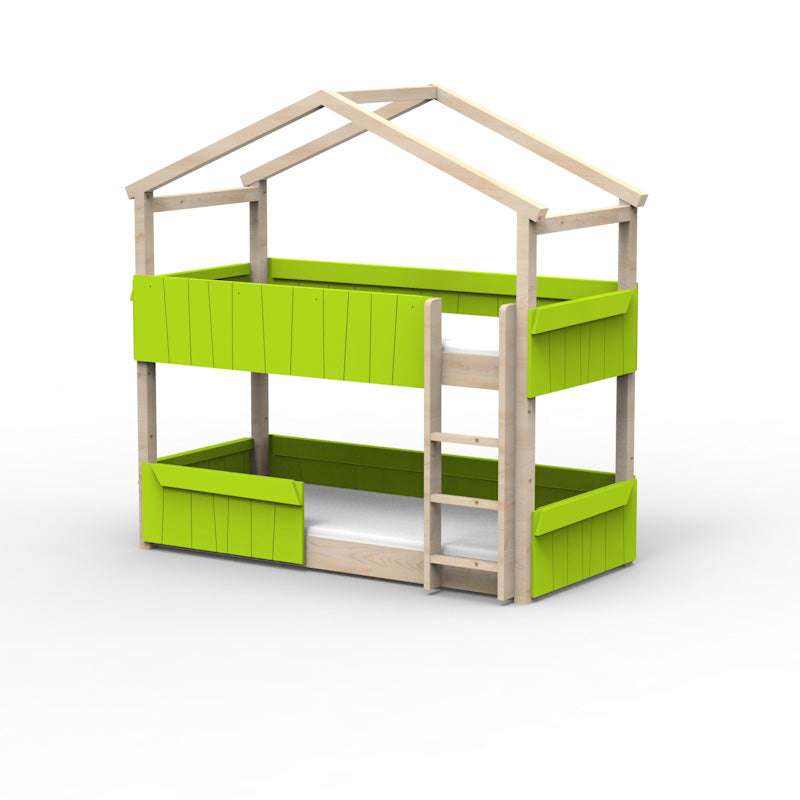 Mathy by Bols 'Star Light Bunkbed Model 2' Montessori Stockbett 90x200cm - in 26 Farben erhältlich