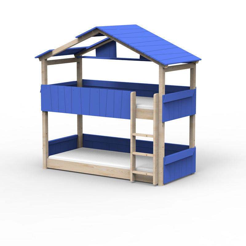 Mathy by Bols 'Star Light Bunkbed Model 3' Montessori Stockbett 90x200cm - in 26 Farben erhältlich