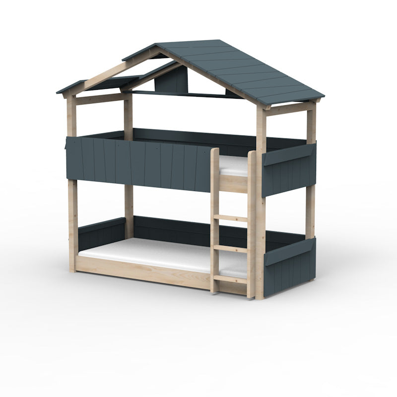 Mathy by Bols 'Star Light Bunkbed Model 3' Montessori Stockbett 90x200cm - in 26 Farben erhältlich