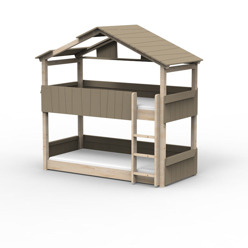 Mathy by Bols 'Star Light Bunkbed Model 3' Montessori Stockbett 90x200cm - in 26 Farben erhältlich