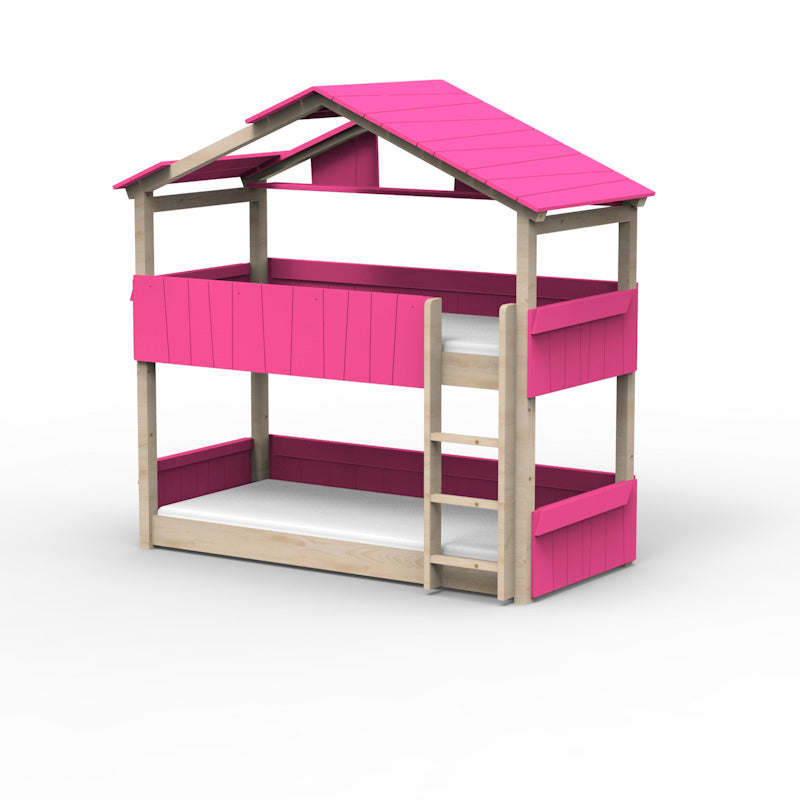 Mathy by Bols 'Star Light Bunkbed Model 3' Montessori Stockbett 90x200cm - in 26 Farben erhältlich