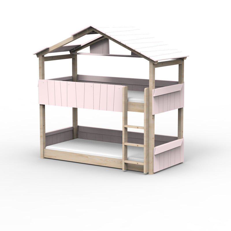 Mathy by Bols 'Star Light Bunkbed Model 3' Montessori Stockbett 90x200cm - in 26 Farben erhältlich