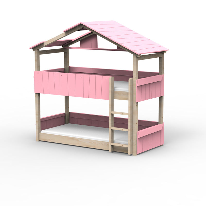 Mathy by Bols 'Star Light Bunkbed Model 3' Montessori Stockbett 90x200cm - in 26 Farben erhältlich